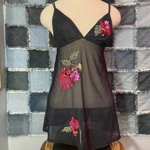 Y2K Victoria’s Secret Mesh Slip Dress